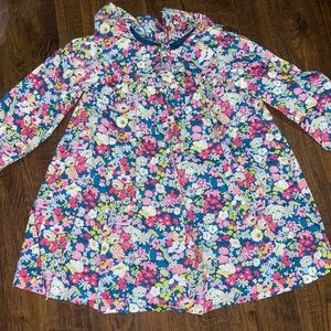 JACADI PARIS Floral Long Sleeve Dress